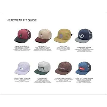 Volcom Grey Vintage Flex Fit Baseball Cap for All