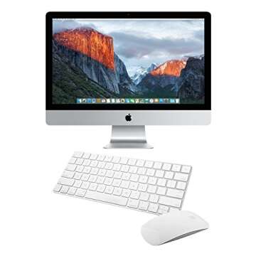 Apple iMac MK482LL/A 27-Inch Retina 5K Display Desktop (Intel Quad-Core i5 3.3GHz, 8GB RAM, 2TB Fusi...
