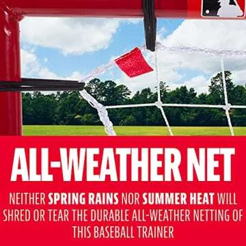 Franklin Sports 48" Baseball Rebounder Net for All Ages