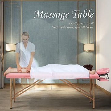 PrimeZone Portable Massage Table - Adjustable Lash Bed and Spa Table