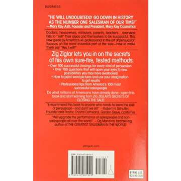 Zig Ziglar's Secrets of Closing the Sale: For Anyone Who Must Get Others to Say Yes!