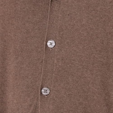 Amazon Essentials Men's Cotton Cardigan - Brown Heather