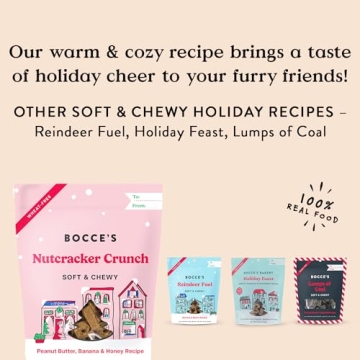 Bocce's Bakery Nutcracker Crunch Dog Treats – Soft & Chewy