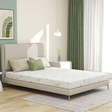 wOod-it Queen Mattresses, Memory Foam Mattress Bed in a Box Cooling Gel Medium Firm CertiPUR-US