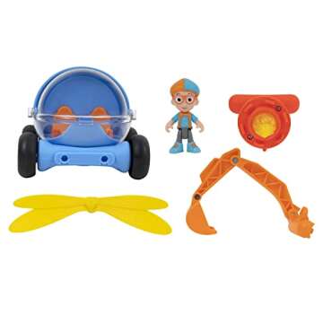 Blippi BlippiMobile Wonders - Explore Includes 1 Mobile, 1 Figure, 3 Vehicle Accessories - Perfect f...