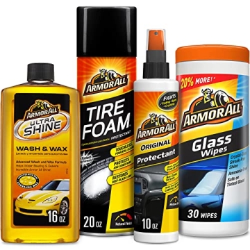 Complete Car Care Kit by Armor All – Essential Cleaning & Protectant Set