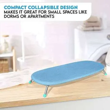 Ululah Mini Ironing Board for Compact Spaces
