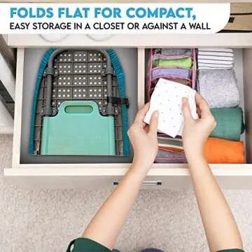 Ululah Mini Ironing Board for Compact Spaces