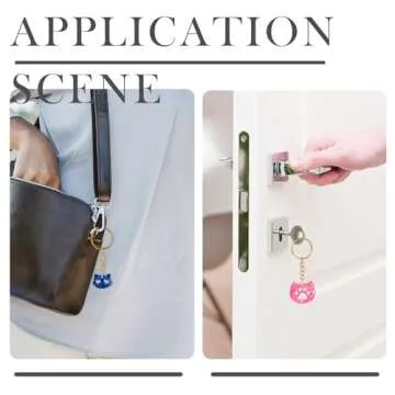 Beadthoven DIY Keychain Silicone Molds Kit for Crafting