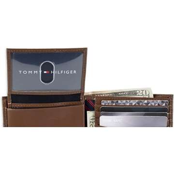 Tommy Hilfiger Men's Leather Wallet - Stylish Design
