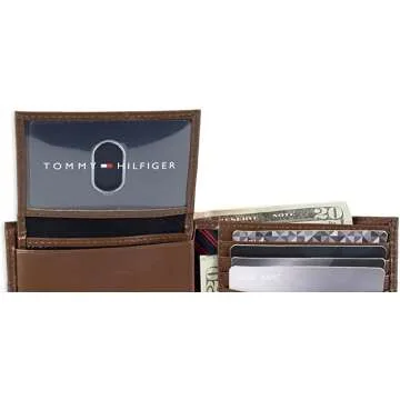 Tommy Hilfiger Men's Leather Wallet - Stylish Design