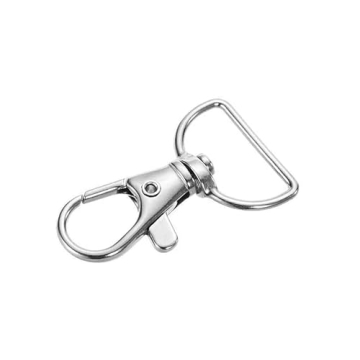 YAKA 50 Pack Premium Metal Lobster Claw Clasps for Crafting