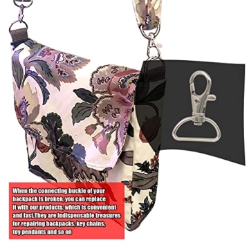 YAKA 50 Pack Premium Metal Lobster Claw Clasps for Crafting