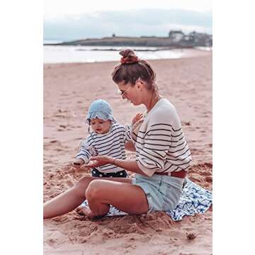 Women's Oversized Striped Sweater Off Shoulder Button Down Puff Sleeve Henley Pullover Tops Basic Casual Jumper Sweaters Black