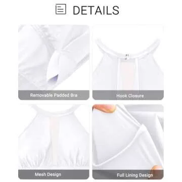 Daci Plus Size High Neck One Piece Swimsuit - Fashionable & Comfortable