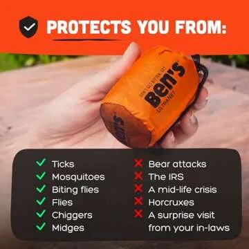 Ben's UltraNet Head Net for Ultimate Bug Protection