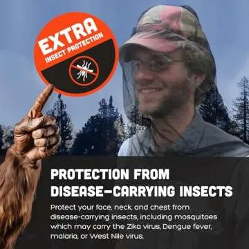 Ben's UltraNet Head Net for Ultimate Bug Protection