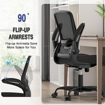 Comfy Ergonomic Office Chair with Adjustable Lumbar Support