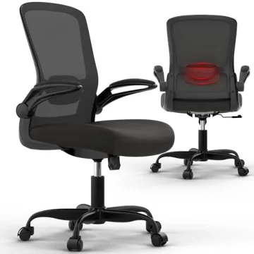 Comfy Ergonomic Office Chair with Adjustable Lumbar Support