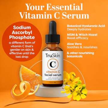 TruSkin Vitamin C Serum & Vitamin C Brightening Moisturizer for Bright, Soft and Glowing Skin