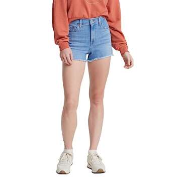 Levi's Women's High Rise Shorts, Tribeca Scoop, 27 (US 4)