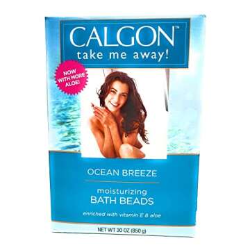 Calgon Ultra Moisturizing Bath Beads 30 Oz (Ocean Breeze, Pack of 3)