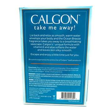 Calgon Ultra Moisturizing Bath Beads 30 Oz (Ocean Breeze, Pack of 3)