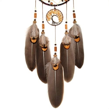 Urdeoms 18" Boho Dream Catcher Tree of Life Design