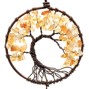Urdeoms 18" Boho Dream Catcher Tree of Life Design