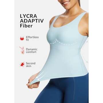 Baleaf Freeleaf Longline Sports Bra for All-Day Comfort