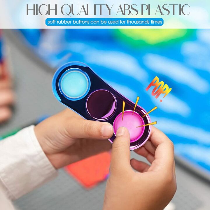 FIGROL Fidget Spinner 3 Pack for Kids - Stress Relief Toys