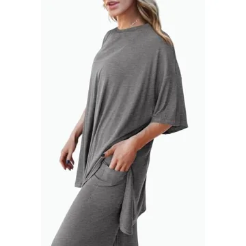 PRETTYGARDEN Women's Comfortable 2 Piece Lounge Set