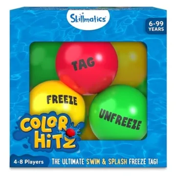 Skillmatics Color Hitz Pool Toys - Swim & Splash Freeze Tag, Perfect for Swimming Pool & Summer Fun ...