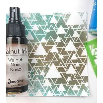 Tsukineko 2 Fluid Ounce Walnut Ink Antiquing Solution, Walnut