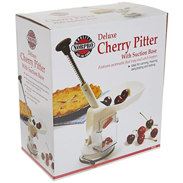 Norpro Deluxe Cherry Pitter with Automatic Feed