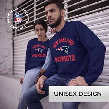 NFL Adult Gameday Football Crewneck Sweatshirt - New England Patriots