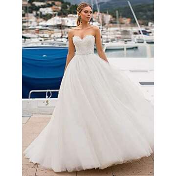 Exquisite Babygirls Ball Gown Wedding Dress with Sweetheart Design and Train
