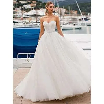 Exquisite Babygirls Ball Gown Wedding Dress with Sweetheart Design and Train
