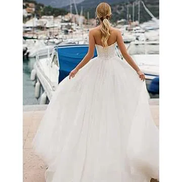 Elegant Babygirls Ball Gown Wedding Dress with Pearls