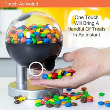 Global Gizmos TOUCH ACTIVATED CANDY DISPENSER BALL