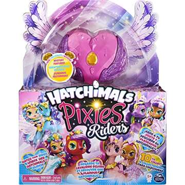 Hatchimals Pixies Riders, Set with Mystery Feature