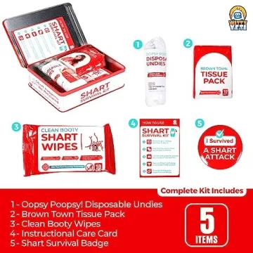 Hilarious Shart Survival Kit - Perfect Gag Gift Set