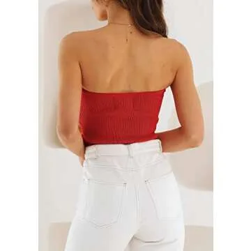 EFAN Summer Tube Top - Stylish Crop Sweater