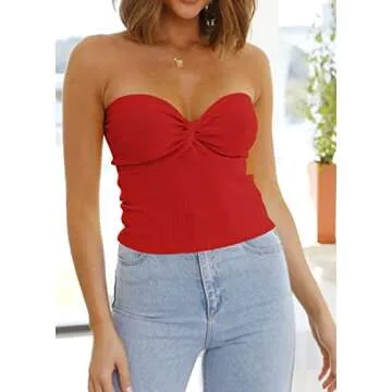 EFAN Summer Tube Top - Stylish Crop Sweater
