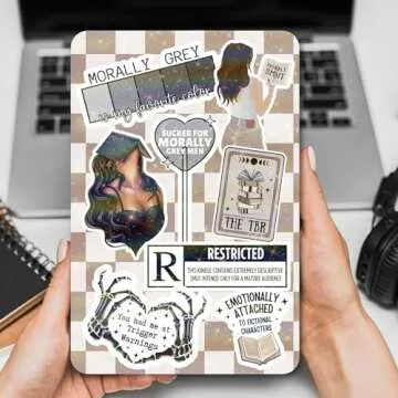 Clear Back Cover Insert for Kindle | Bookish Cardstock Insert for Kindle E Reader | Booktok Holographic Sticker Case Insert | Smutty Romance Book Gifts | Smut Lover (Kindle Paperwhite 11th Generation)
