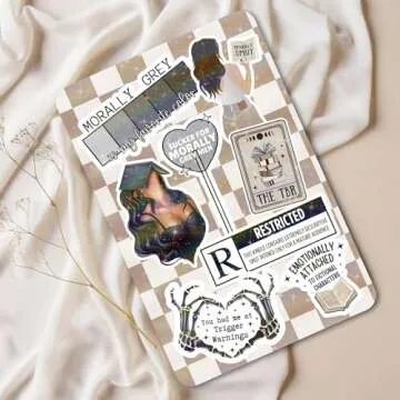 Clear Back Cover Insert for Kindle | Bookish Cardstock Insert for Kindle E Reader | Booktok Holographic Sticker Case Insert | Smutty Romance Book Gifts | Smut Lover (Kindle Paperwhite 11th Generation)