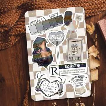 Clear Back Cover Insert for Kindle | Bookish Cardstock Insert for Kindle E Reader | Booktok Holographic Sticker Case Insert | Smutty Romance Book Gifts | Smut Lover (Kindle Paperwhite 11th Generation)