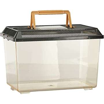 Exo Terra Faunarium, Plastic Reptile Terrarium, Medium, PT2260