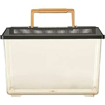 Exo Terra Faunarium, Plastic Reptile Terrarium, Medium, PT2260