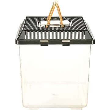 Exo Terra Faunarium, Plastic Reptile Terrarium, Medium, PT2260